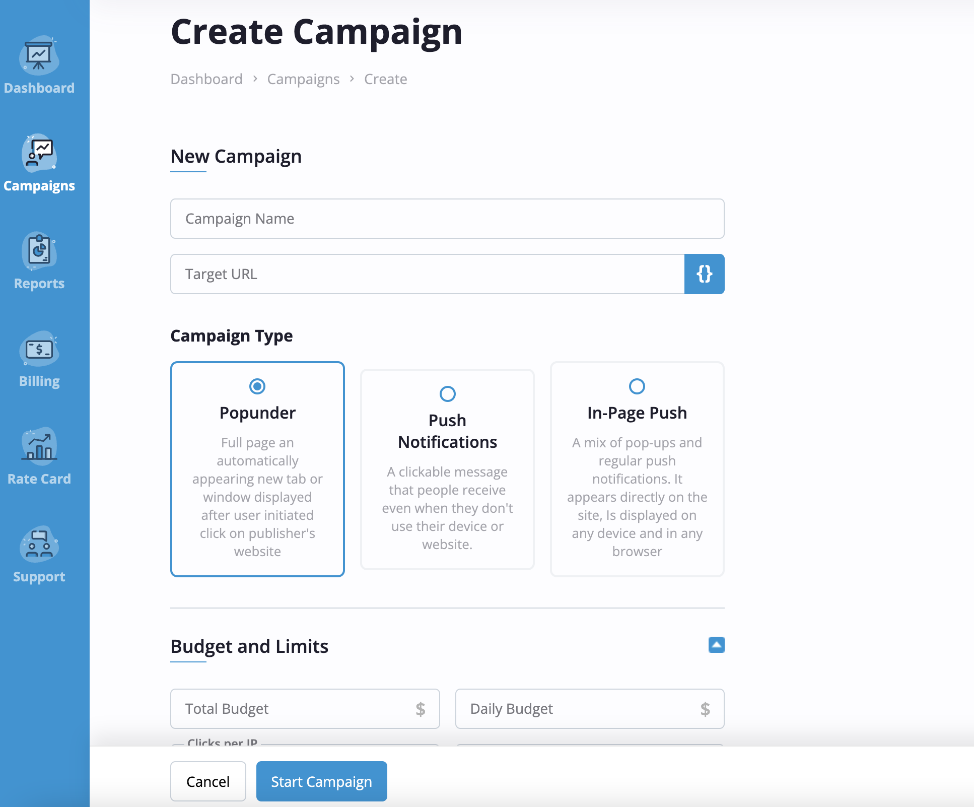 create-campaign