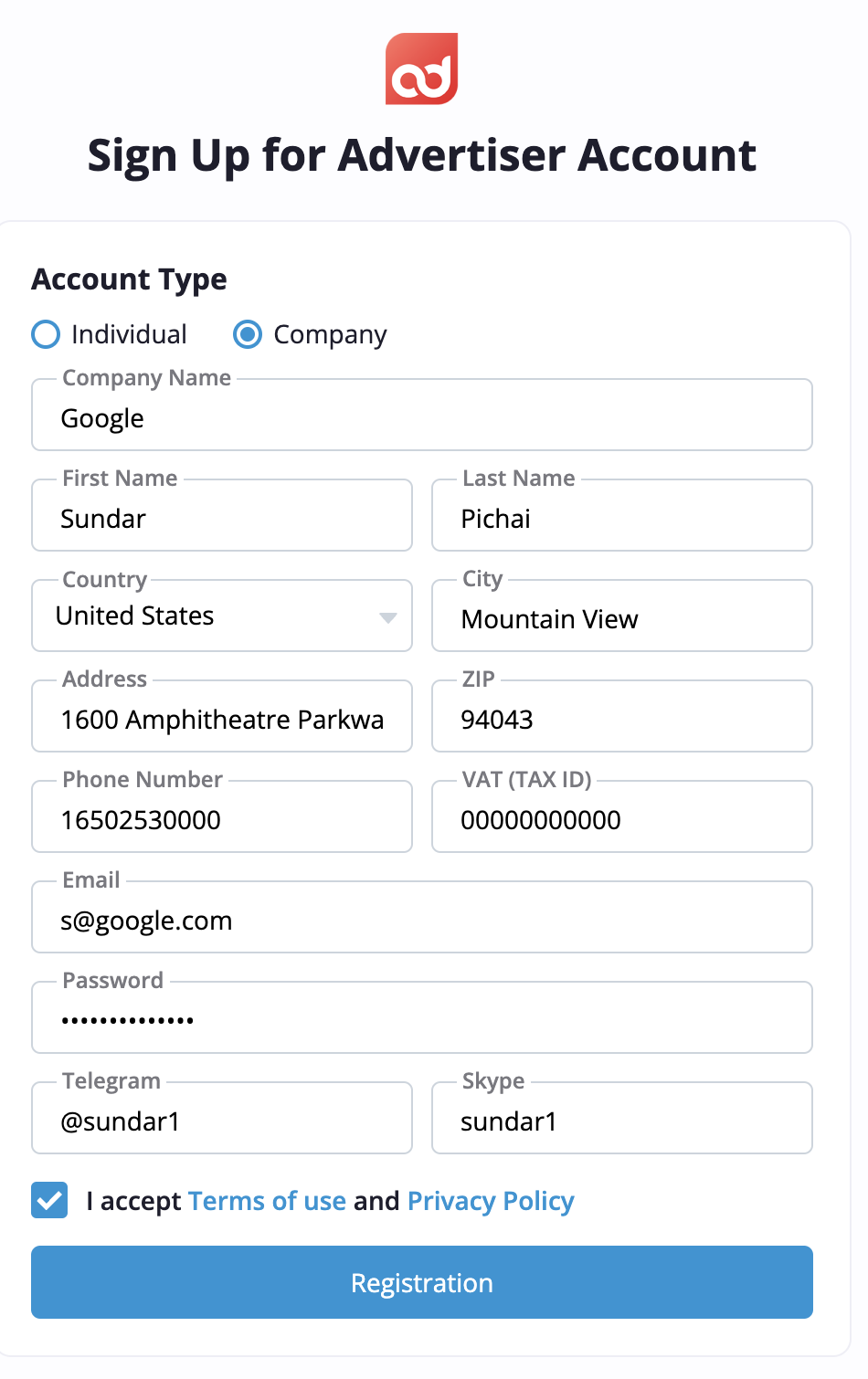 registration