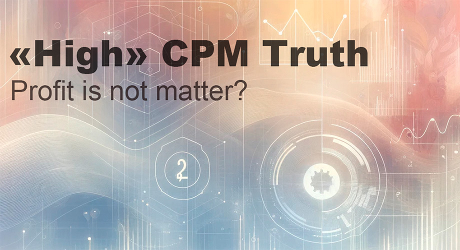 Truth about High CPMs and CPM Charts